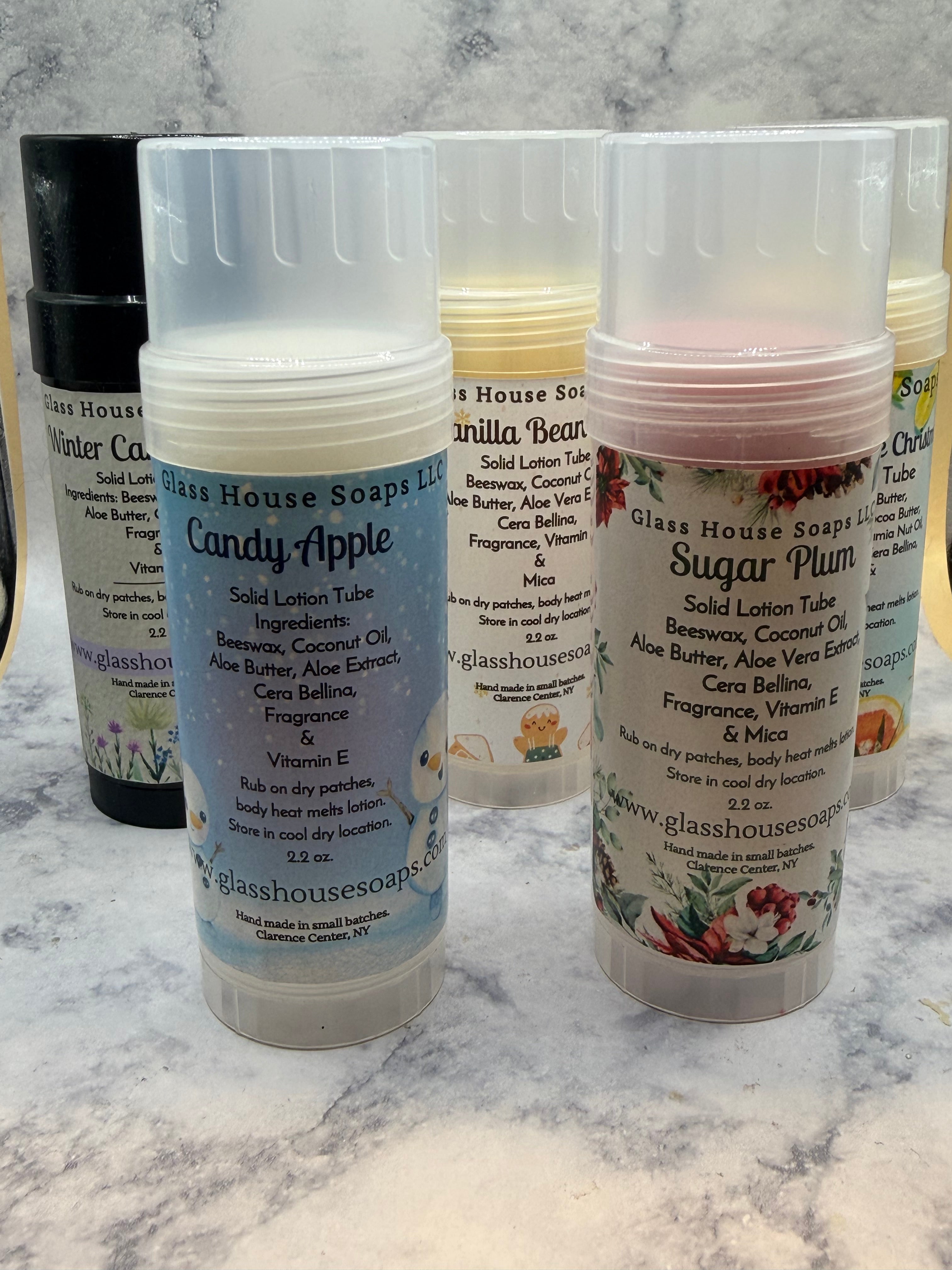Aloe Butter Solid Lotion Tubes
